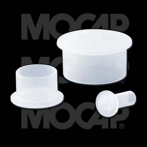 flanged thread tube caps